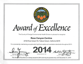 2014 Award of Excellance (1)